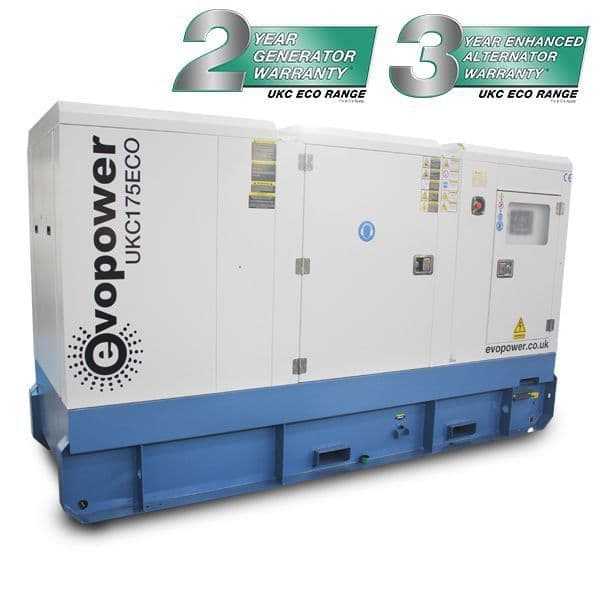 EVOPOWER 175kVA Cummins Diesel Generator UKC175ECO