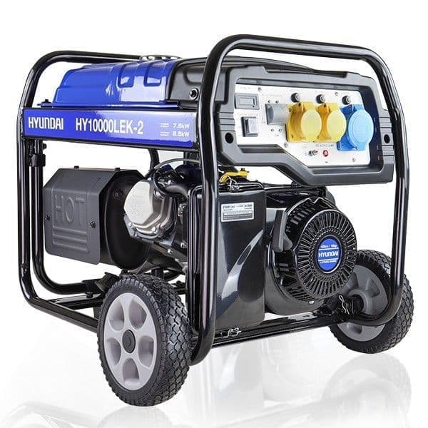 Hyundai HY10000LEK-2 8kW / 10.6kVA* Recoil & Generator