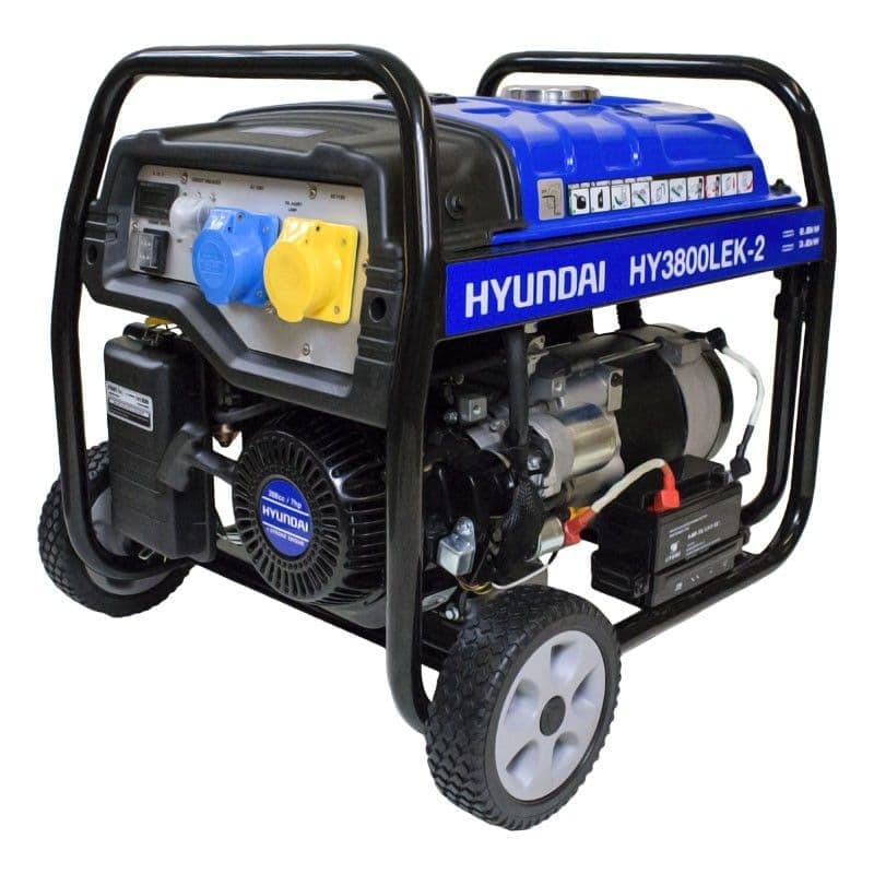 Hyundai HY3800LEK-2 3.2kW 4kVA Petrol Generator
