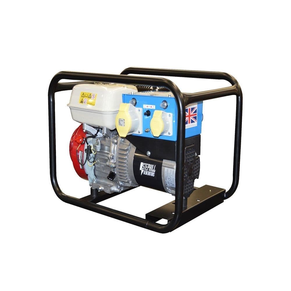 Stephill SE3400P 3.4 kVA Honda GX200 Petrol Generator
