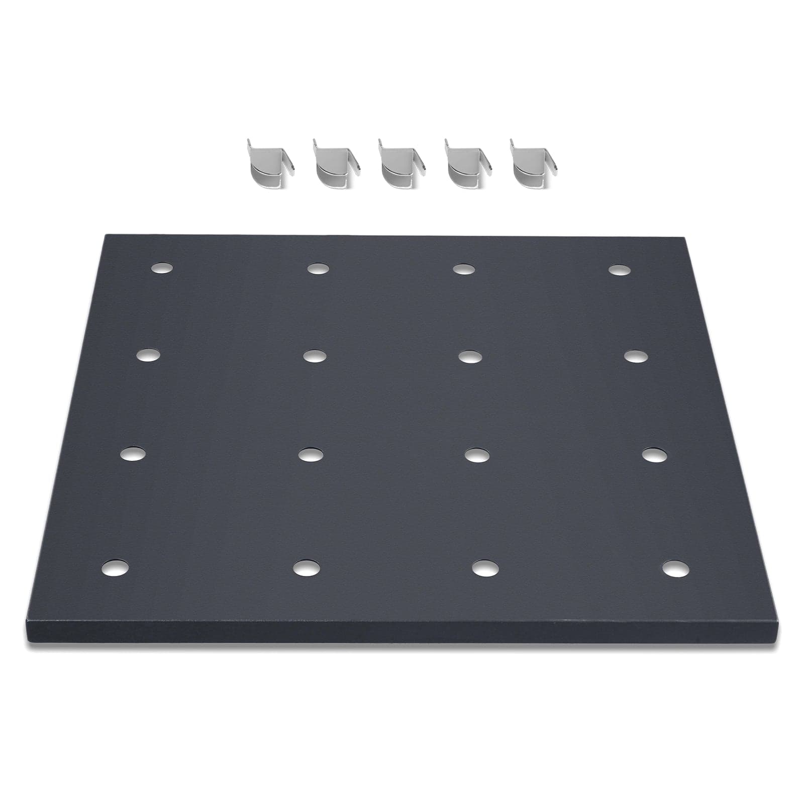 ( 1 Pack / 1 Pcs ) Shelf with 5 Pcs Clips, 210L Cabinet, Black (for SKU:203012, 203013)