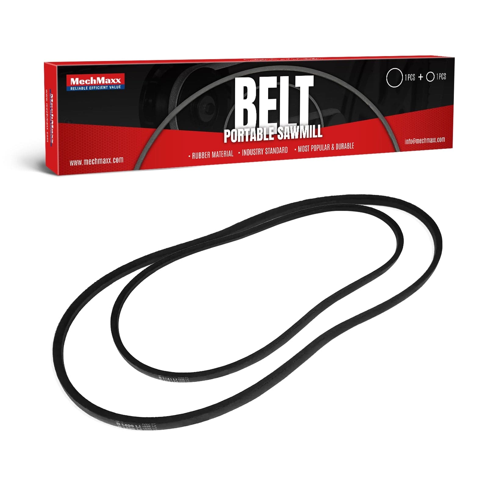 ( 1 Pack / 2 Pcs ) Belt for 18" Portable Sawmill, SM-18 (SKU: 150165)