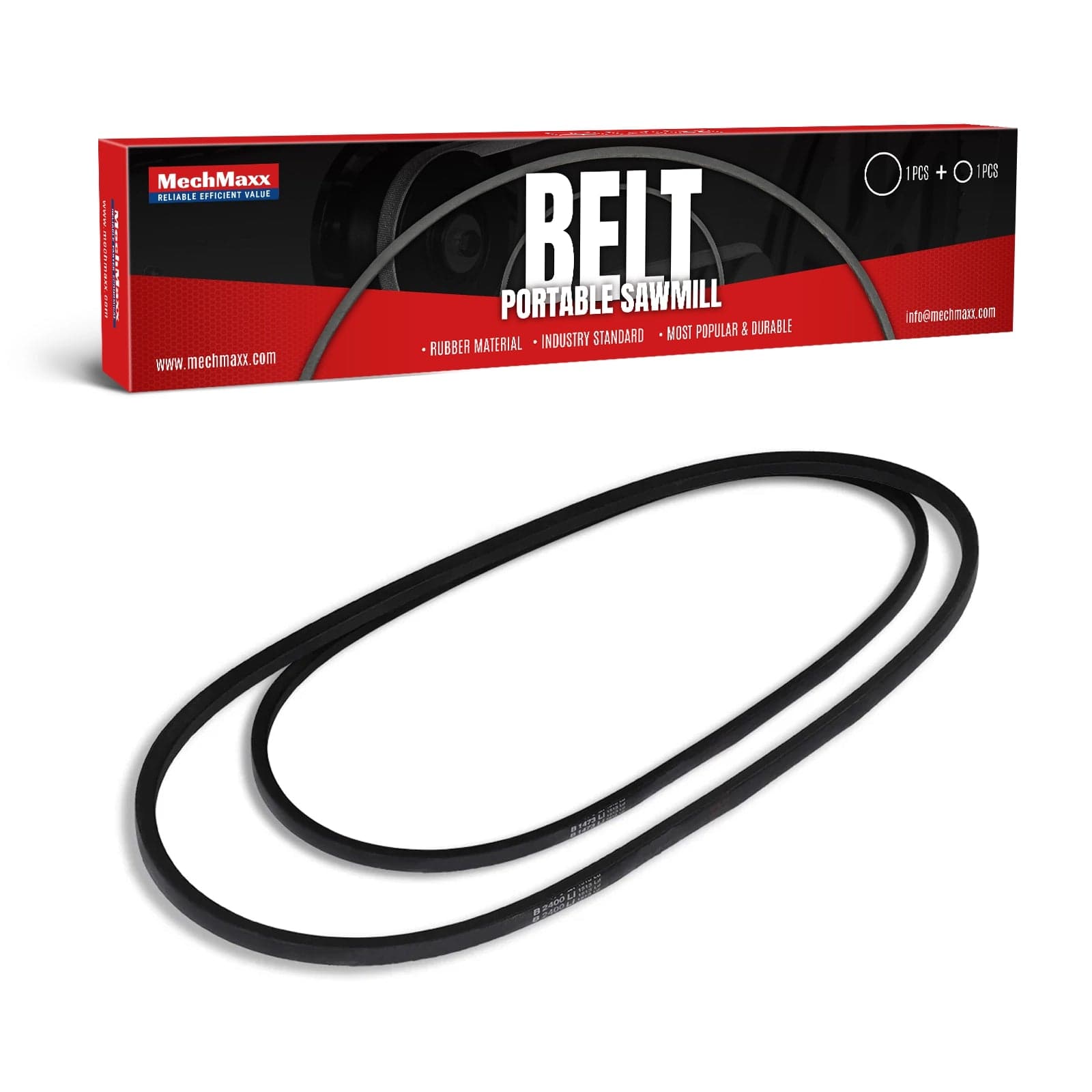 ( 1 Pack / 2 Pcs ) Belt for Portable Sawmill, SM-32; SM-36MAX (SKU: 150167; 150167K4; 150167D6; 150167K6; 150167H6; 150168MAX; 150168HMAX)