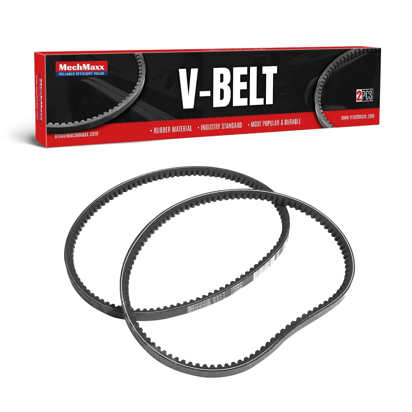( 1 Pack / 2 Pcs ) Belt for Trencher TCR650, 17*965 (SKU: 120100)