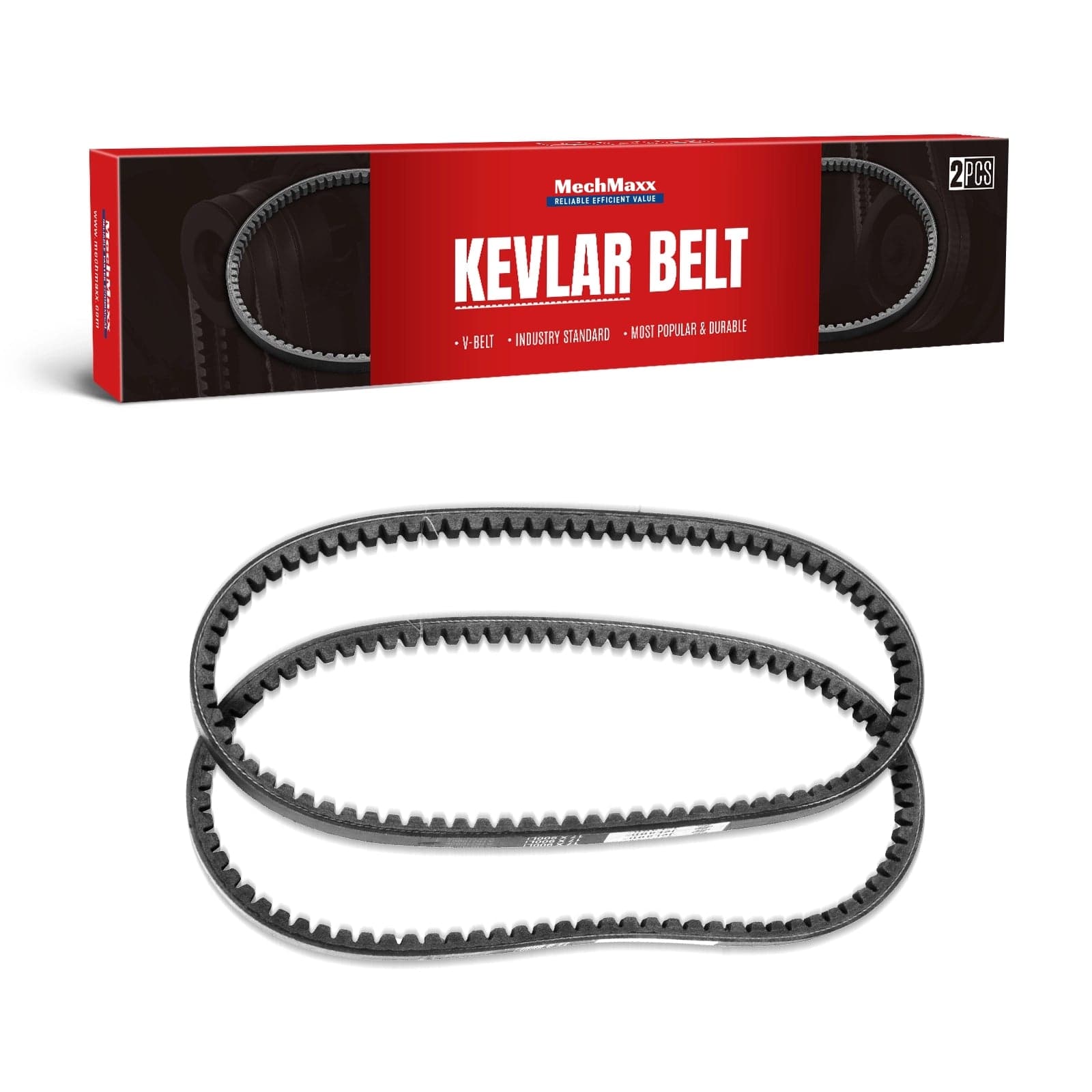 ( 1 Pack / 2 Pcs ) Kevlar V-Belts for Wood Chipper P4205, 17*900Li (SKU: 110601; 110602)