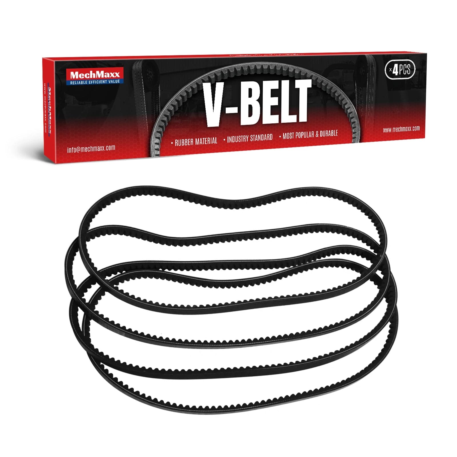 ( 1 Pack / 4 Pcs ) Belt for PTO Mower AGFK180/200, 17*1270Li (SKU: 150158; 150159)