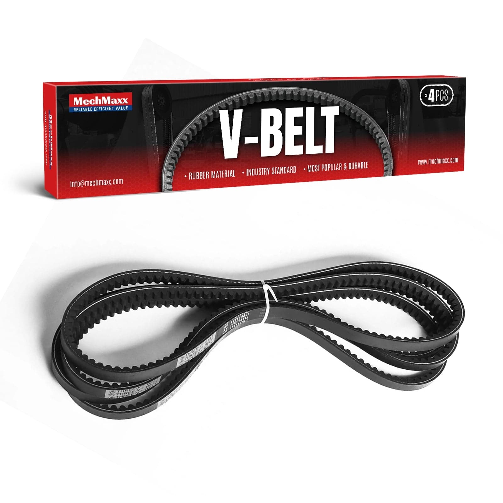 ( 1 Pack / 4 Pcs ) Belt for PTO Mower BEMZ180, 17*1143Li (SKU: 150160)