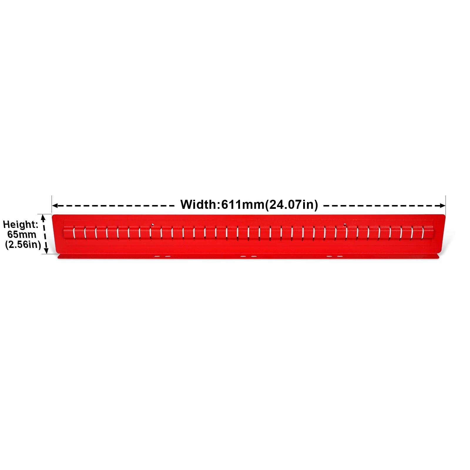 (1 Pack/6 Pcs Depth24.07"Height2.56")Extra Drawer Long Dividers For Modular Tool Cabinet