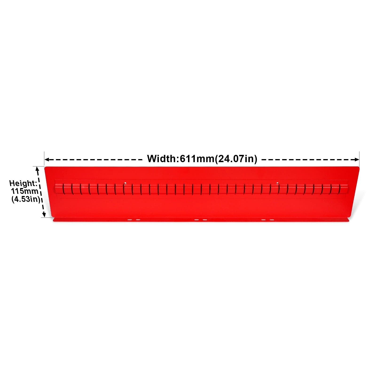 (1 Pack/6 Pcs Depth24.07"Height4.53")Extra Drawer Long Dividers For Modular Tool Cabinet