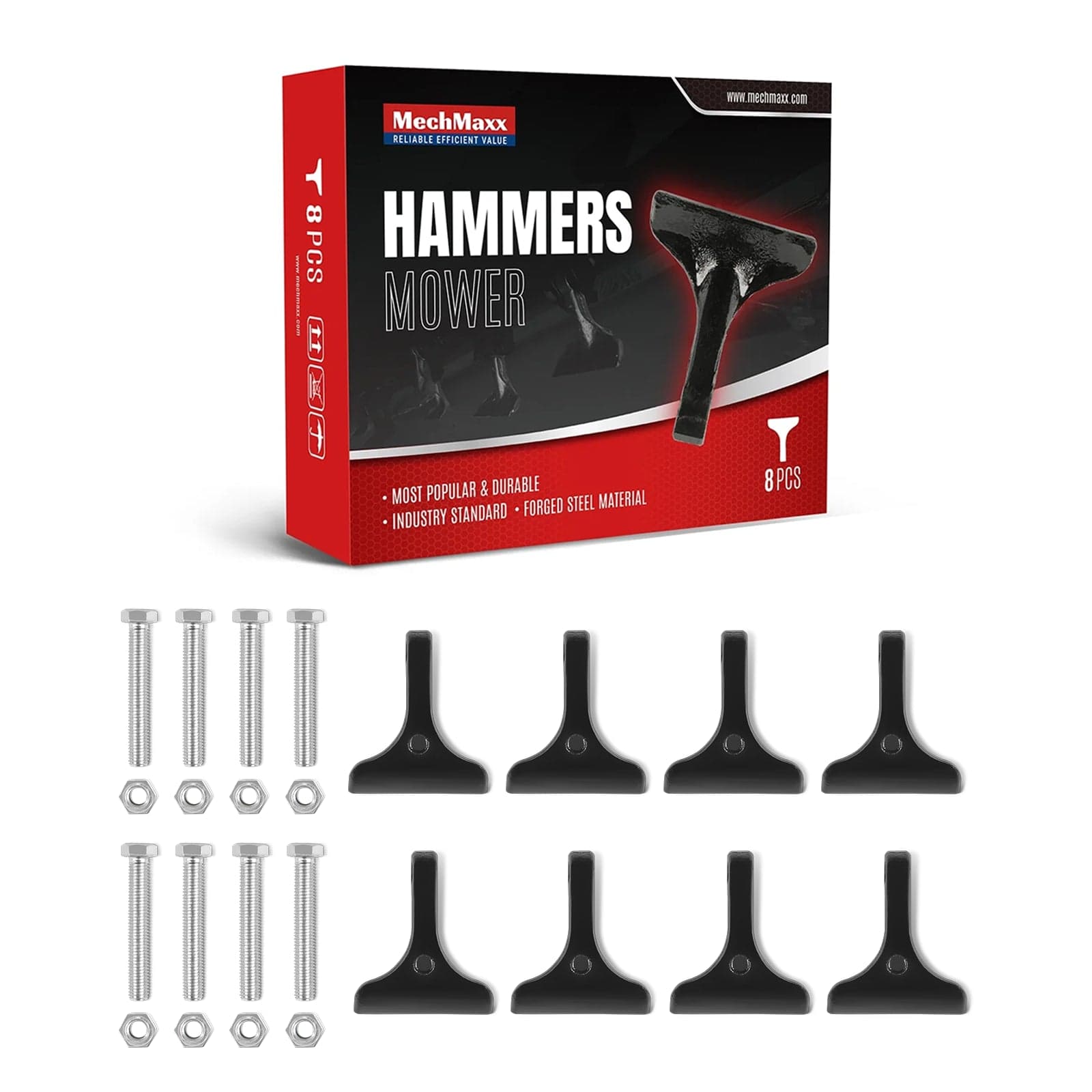( 1 Pack / 8 Pcs ) Hammers for ATV Flail Mower ATV120 (SKU: 150149)