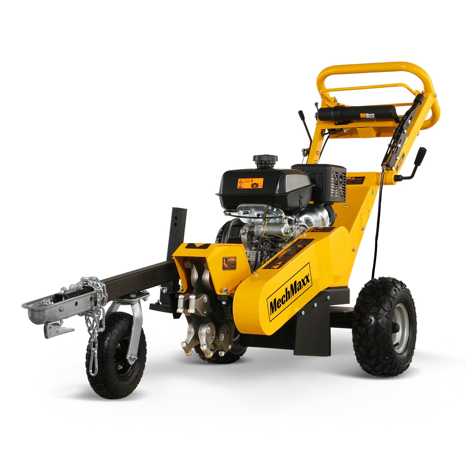 15-inch 14hp 429cc KOHLER E-Start Stump Grinder with Tow Bar, SG380
