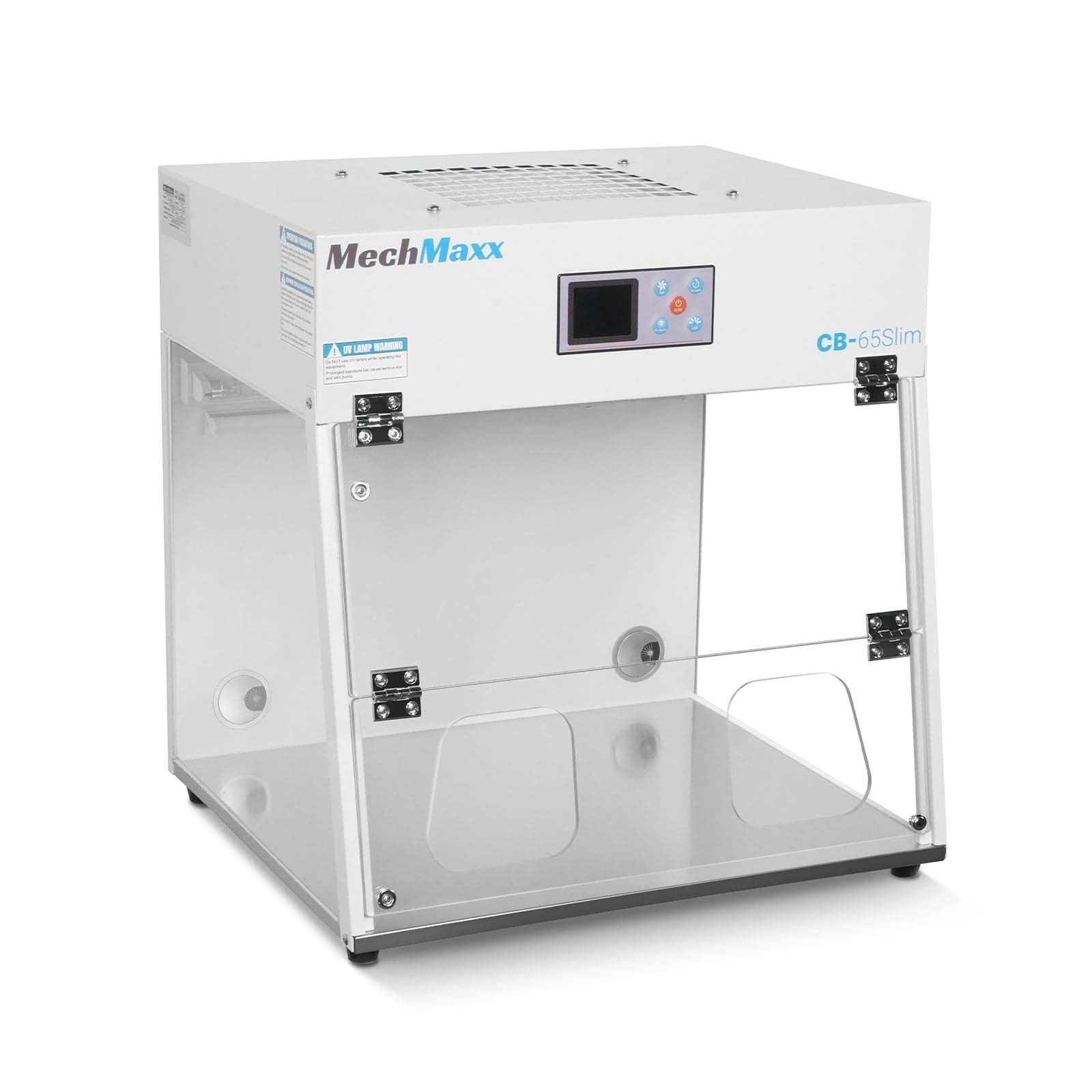 26" Wide CB-65Slim Desktop Vertical Laminar Flow Clean Bench with HEPA Filtration & UV Sterilization | ISO Class 5