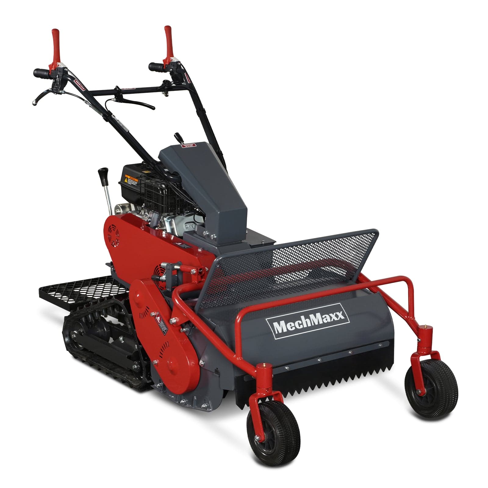 27" Walk Behind Flail Mower, 10HP 302cc, Self-Propelled, Tracked, Electric Start, SFM27T