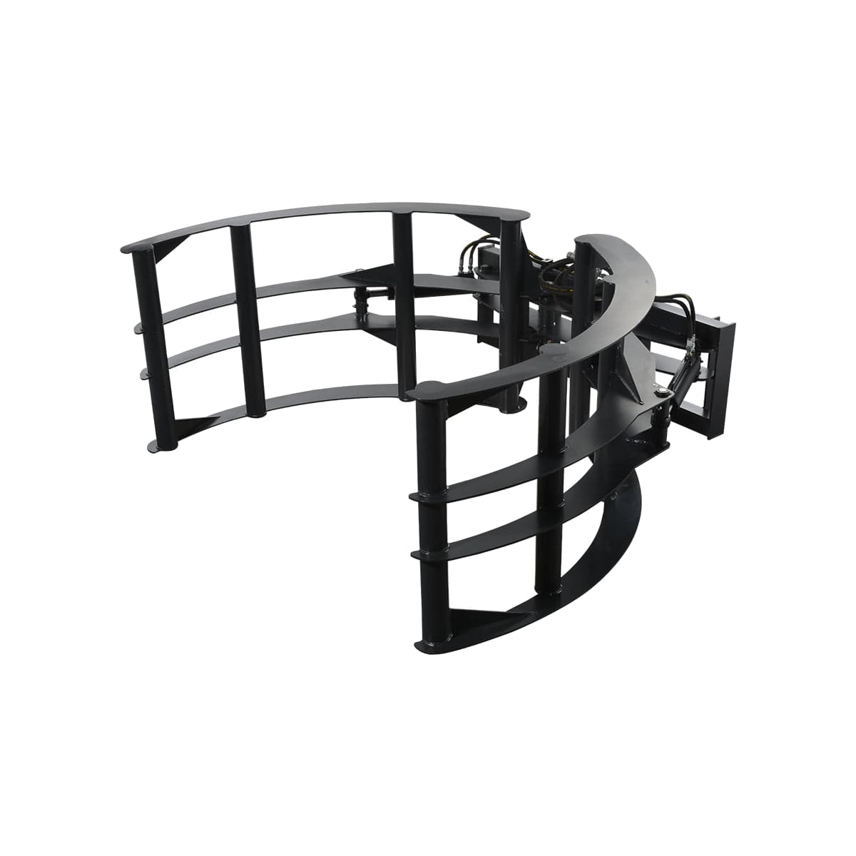 2800lbs Skid Steer Bale Grapple Grab Attachment , HBG88
