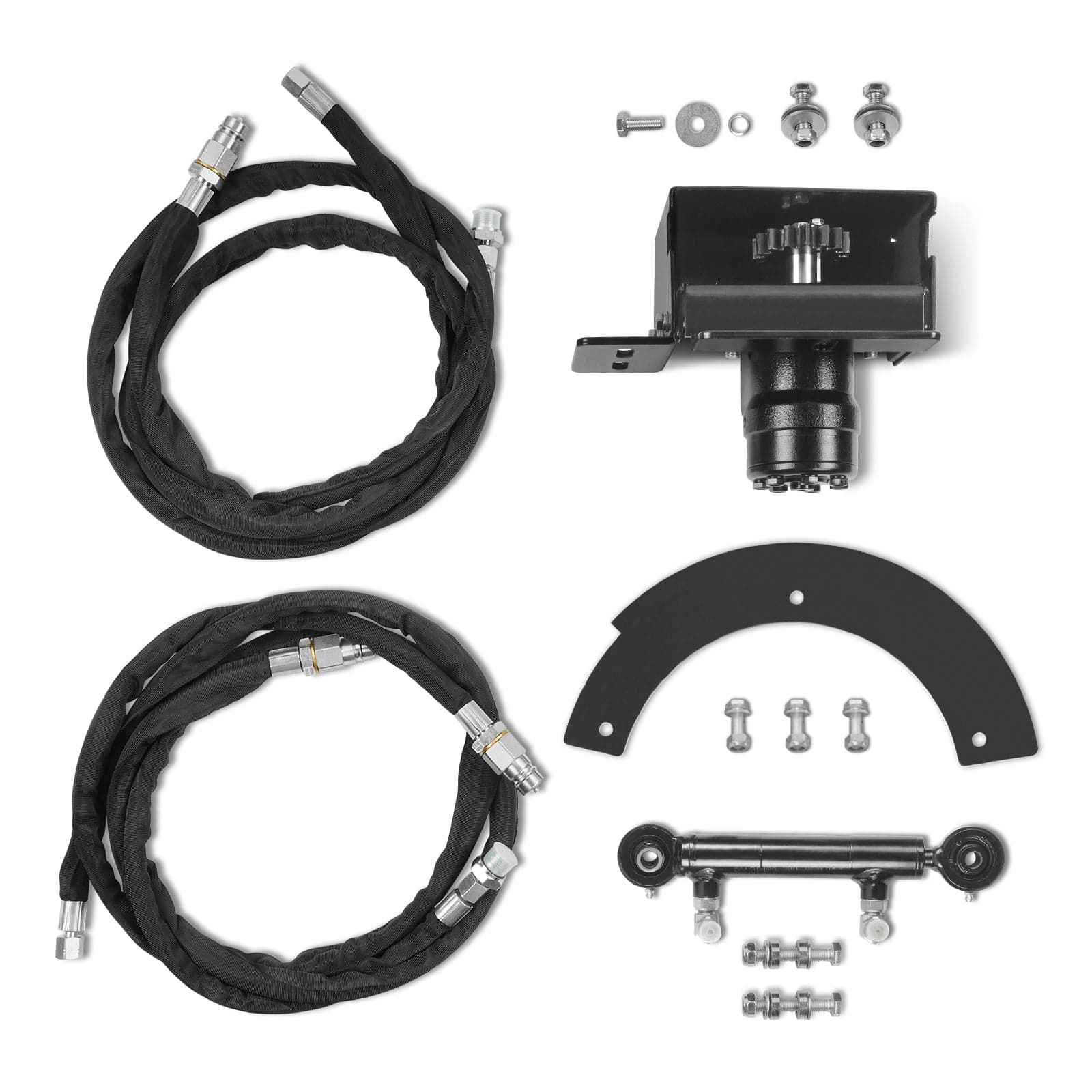 3 Point Snow Blower Hydraulic Chute Rotator & Deflector Kit — Requires Two Rear Hydraulic Remotes (for SKU: 201042, 201042T, 201015, 201015T,...