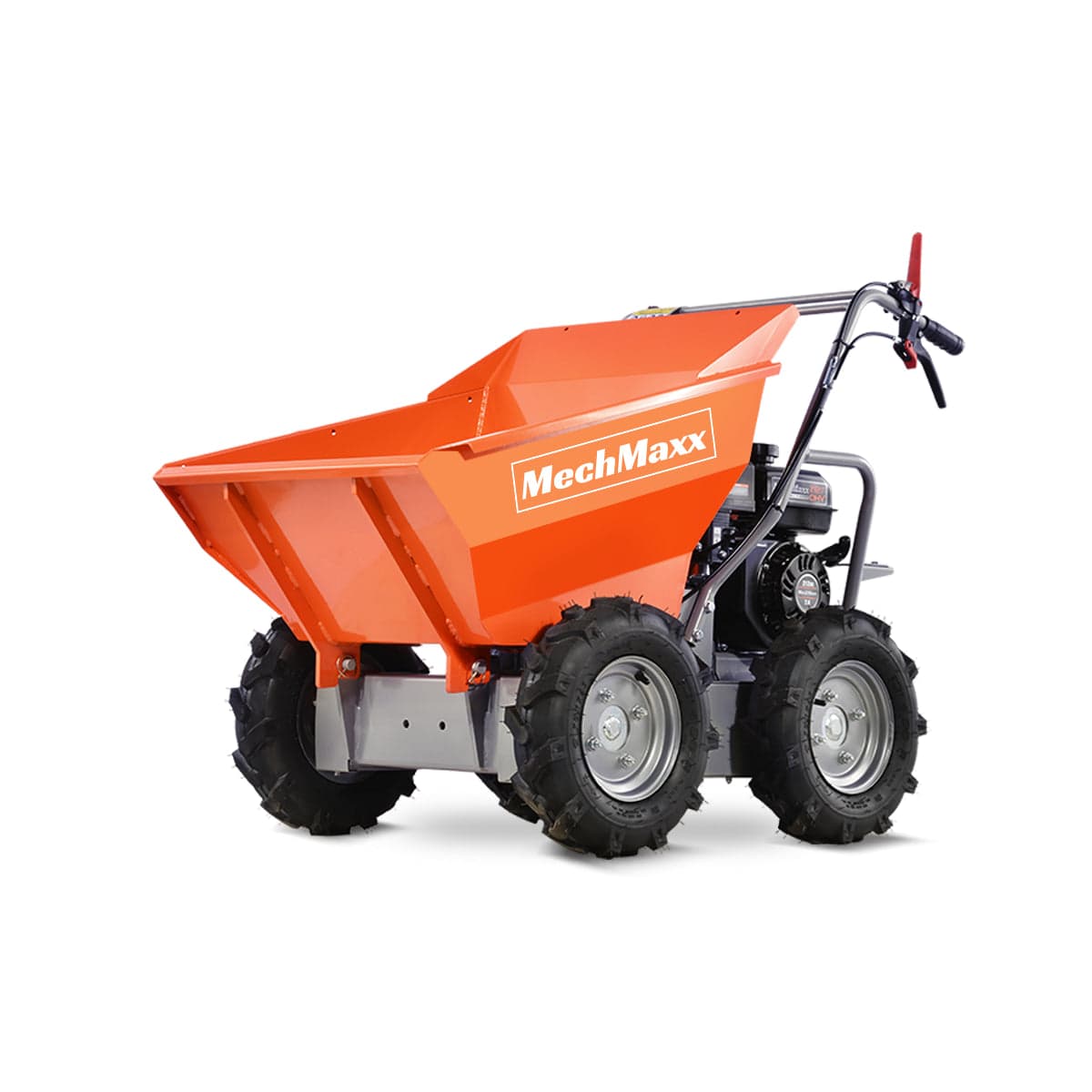 660lbs Capacity 7HP Gas Powered Wheelbarrow Cart T30 3F+1R Gearbox , T30