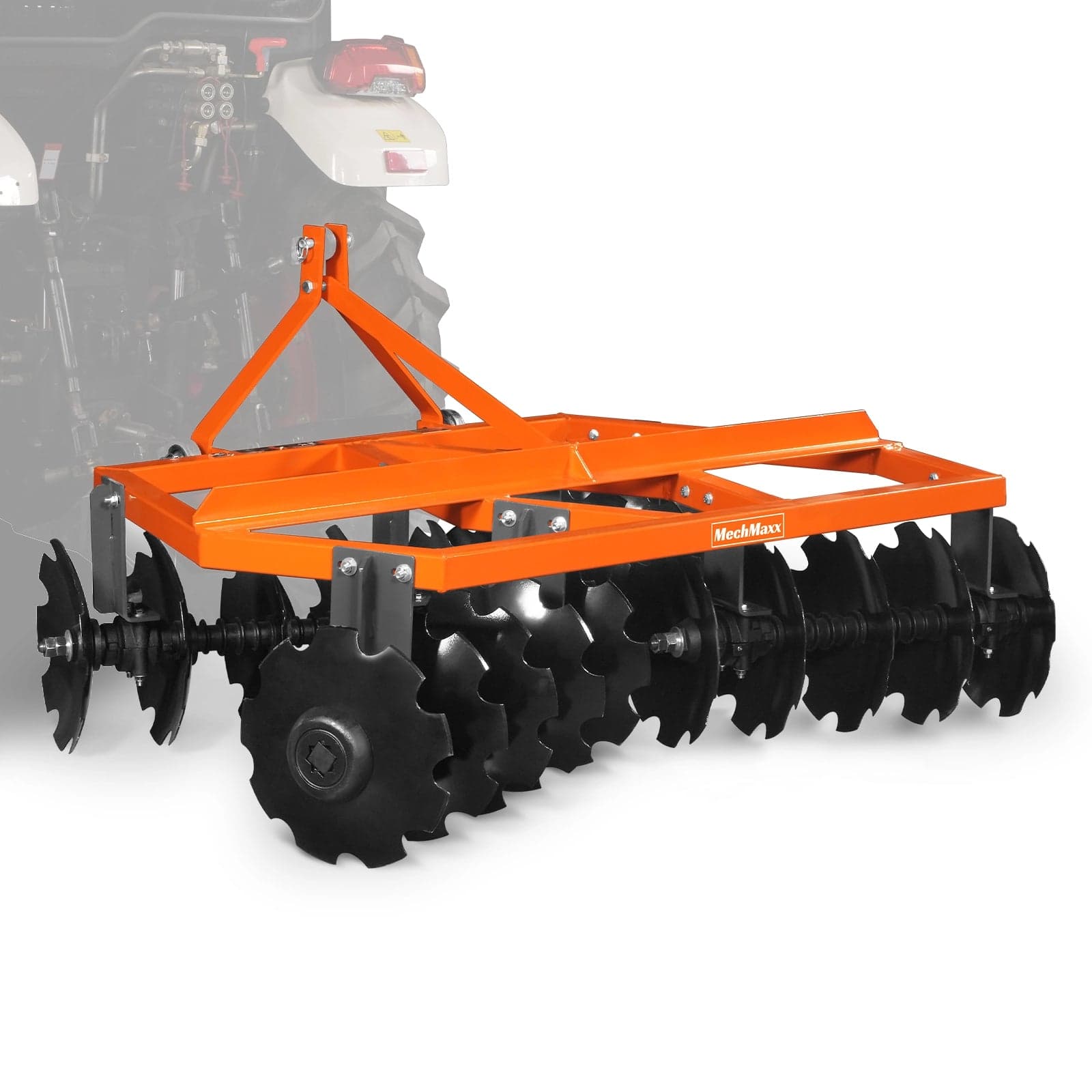 72" Tractor Notched Disc Harrow Disc Plow 3 Point Hitch, DH72