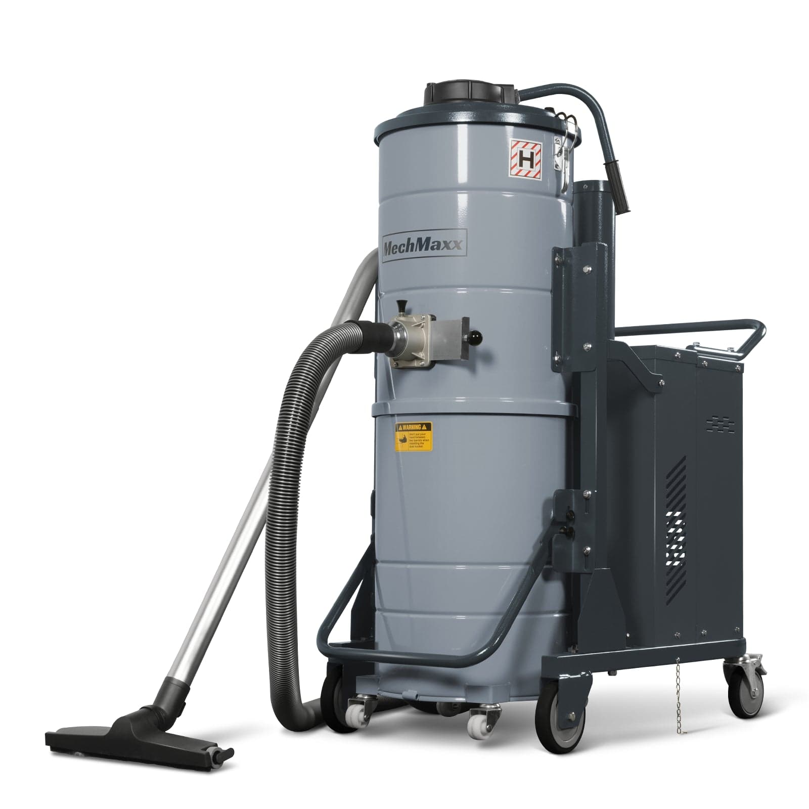 Industrial Wet/Dry Vacuum Cleaner with HEPA Filter Continuous Duty 8.6 HP 364 CFM 26.4 Gallon - 230V 3Phase, IVB230