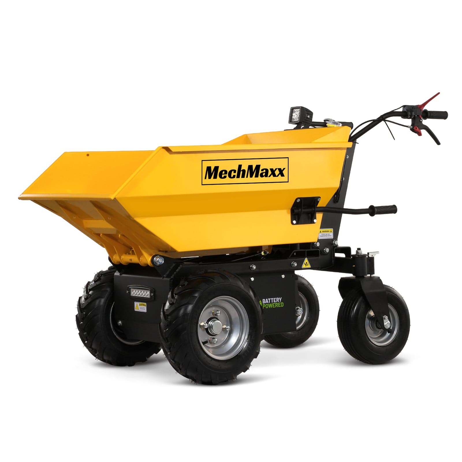 1100Lbs Loading Battery Powered Barrow Electric Mini Dumper for Sale, 1000W 48V Brushless DC Motor, E50