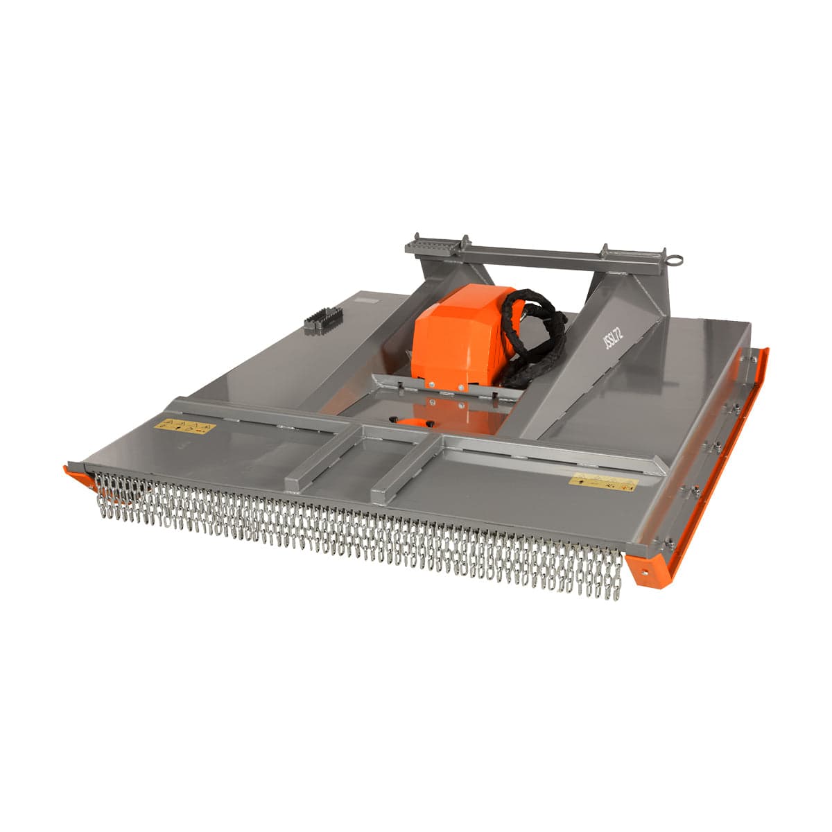 72” Skid Steer Brush Cutter Rotary Mower Attachment,15-25gal/min, JSSL72