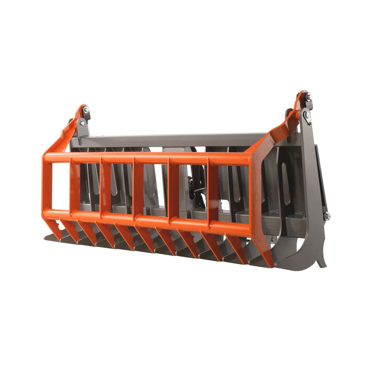 75" Hydraulic Claw Root Rake Grapple Skid Steer Attachment, GBC75
