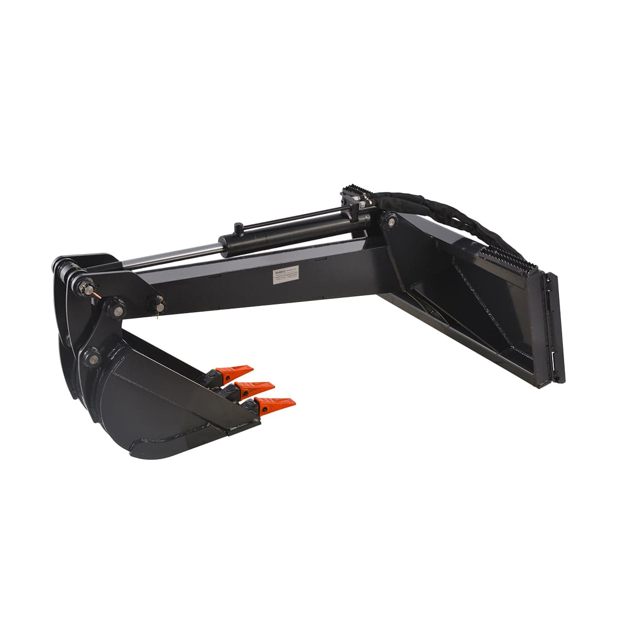 Skid Steer Backhoe Attachment, 14” Bucket Included, 78in Digging Depth,LBH-14
